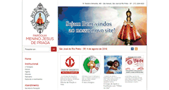 Desktop Screenshot of meninojesusdepraga.org.br
